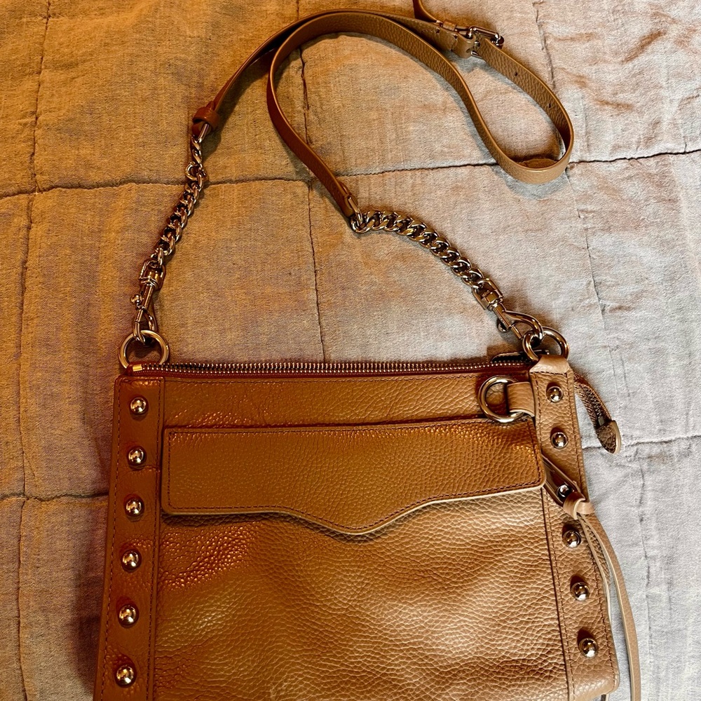 Rebecca Minkoff Tan Leather Crossbody Bag